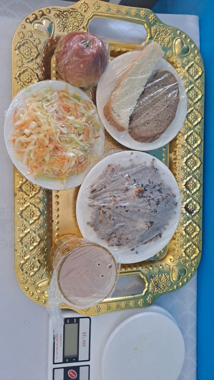 Тегін тамақтанатын оқушылардың бір күндік ас мәзірі