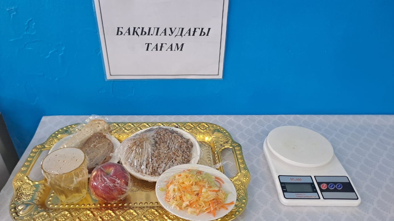 Тегін тамақтанатын оқушылардың ас мәзірі