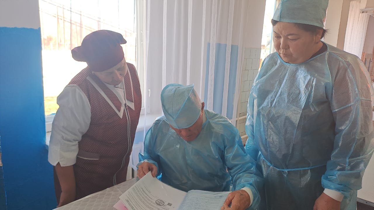 Бракераж комиссия мүшелерінің асхана жұмысының сапалық мониторингілеу