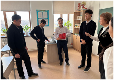 «Еңбегі адал жас өрен» жобасы аясында: «Болашақ маман иесі болу үшін не істеу керек?» тақырыбында жұмыспен қамтуды үйлестіру және әлеуметтік бағдарламалар басқармасымен кездесу 9-11 сынып