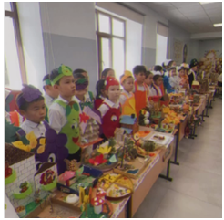 «Қамқор» жобасы аясында: «Күзгі асар» көрме жұмыстары