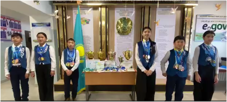 "Жетістігімді еліме арнаймын" 7,8- сынып оқушыларының челленджісі