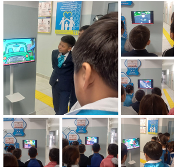 "Заң және тәртіп" айлық аясында  «Жолдағы қауіпсіздік – басты міндет»