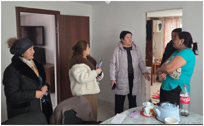 «Жанұя – отбасын қолдау» аясында тұрмыстық рейд