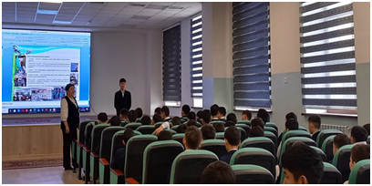 «Заң мен тәртіп» аясында ұлдар жиналысы  «Ер бала: құқық, міндет және тәртіп»