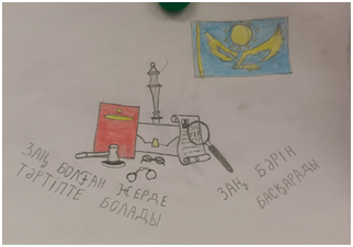 «Балалардың көзімен – Заң» сурет байқауы